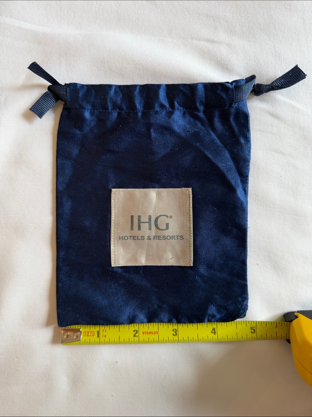 IHG Hotels & Resorts Navy  Drawstring Pouch